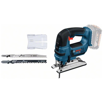 Bosch Akku-Stichsäge GST 18 V-LI B, incl. 3x Stichsägeblatt, Zubehör, Karton