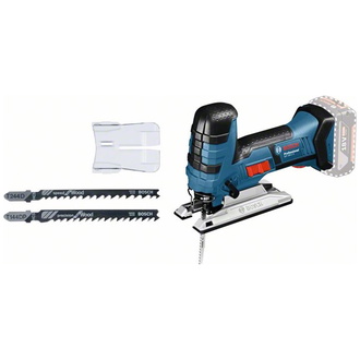 Bosch Akku-Stichsäge GST 18 V-LI S, incl. 3x Stichsägeblatt, Zubehör, Karton