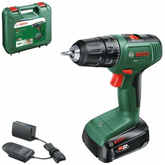 Bosch Akku-Bohrschrauber EasyDrill 18V-40, incl. Akku PBA 2 Ah, Ladegerät, Bit, Tragekoffer