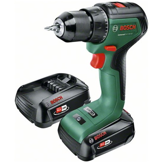 Bosch Akku-Zweigang-Schlagbohrschrauber UniversalImpact 18V-60, incl. 2x Akku PBA, Ladegerät, Bit, Tragekoffer