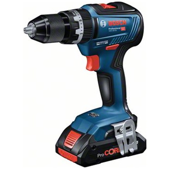 Bosch Akku-Schlagbohrschrauber GSB 18V-55 Toolkit, incl. 2x Akku GBA 3 Ah, Ladegerät, L-BOXX