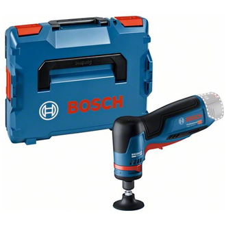 Bosch Akku-Geradschleifer GWG 12V-50 S, incl. L-BOXX mit Einlagen