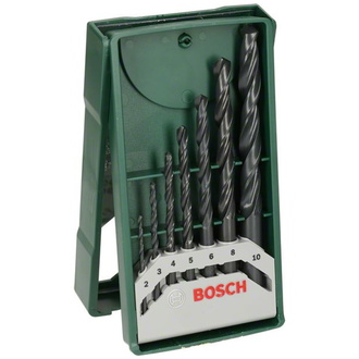 Bosch Mini-X-Line-Metallbohrer-Set, 7-teilig