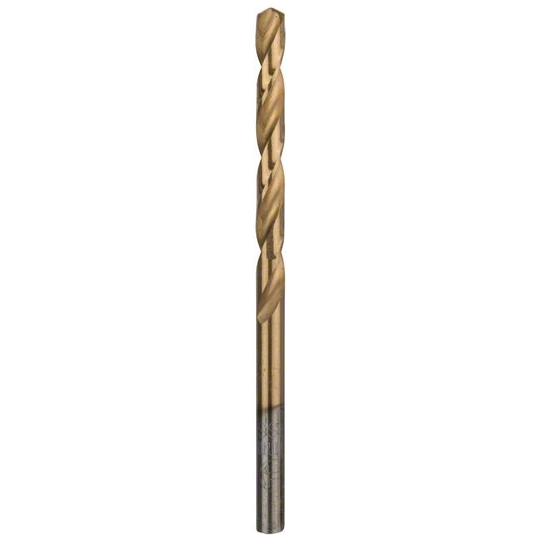 Bosch Metallbohrer HSS-TiN, DIN 338, DIY, 5 x 52 x 86 mm
