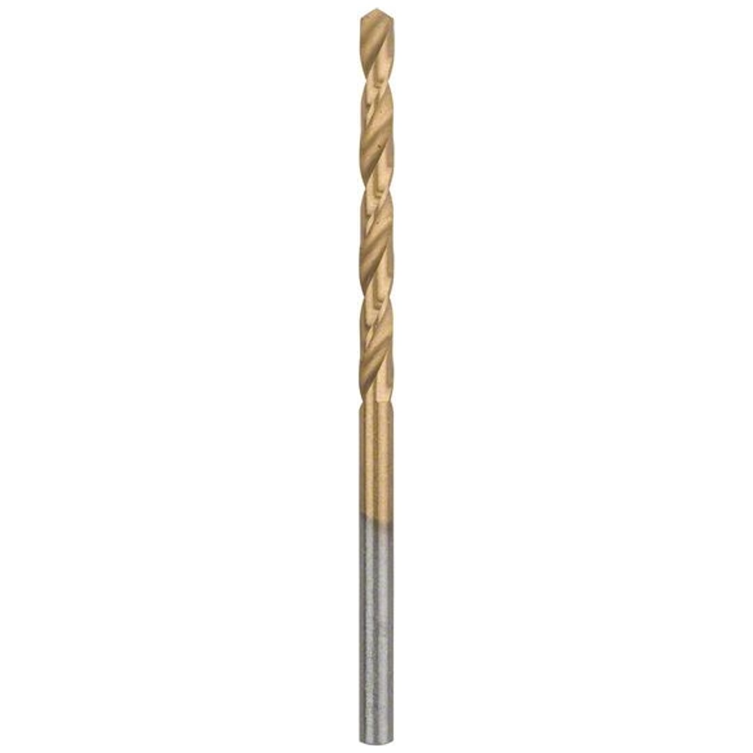 Bosch Metallbohrer HSS-TiN, DIN 338, DIY, 3 x 33 x 61 mm