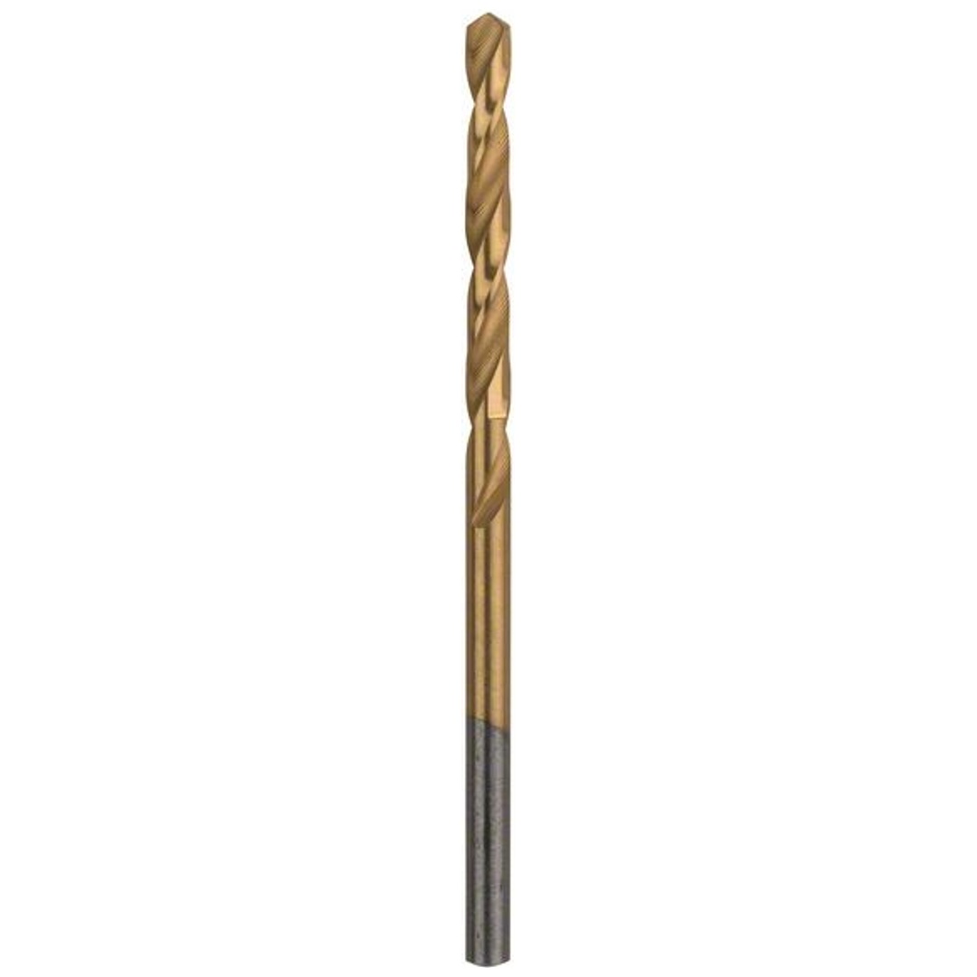 Bosch Metallbohrer HSS-TiN, DIN 338, DIY, 3,5 x 39 x 70 mm