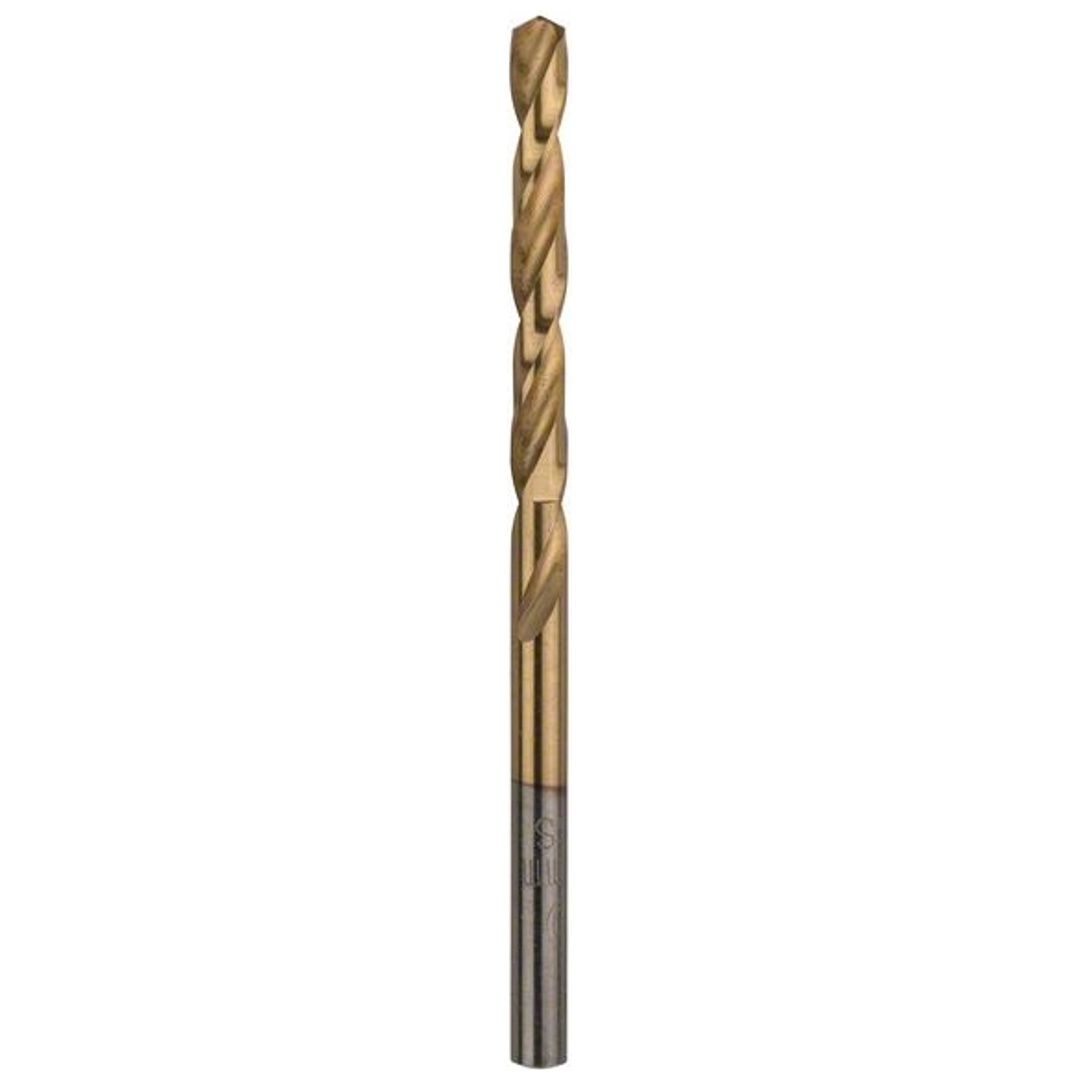 Bosch Metallbohrer HSS-TiN, DIN 338, DIY, 4,2 x 43 x 75 mm