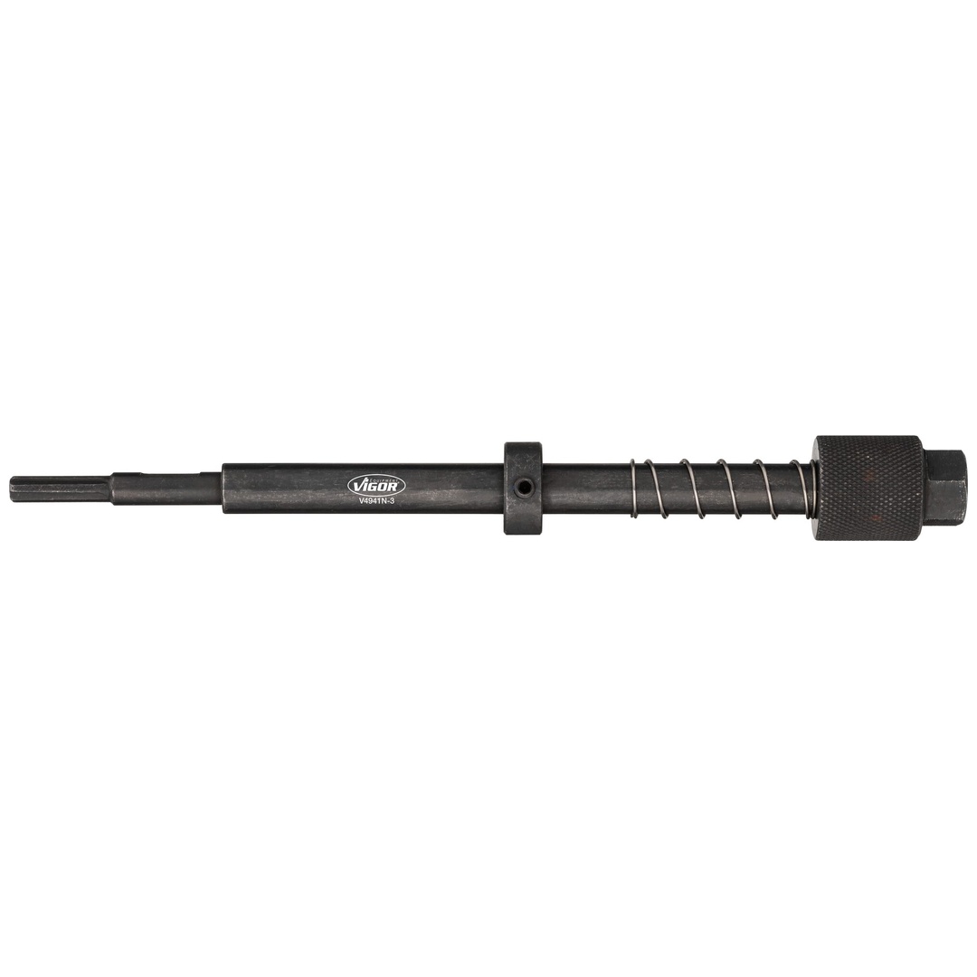 VIGOR Fräserkopfhalter, lang, Rändelgriff, 255 mm