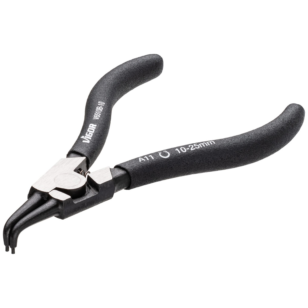 VIGOR Sicherungsringzange, V6510B-10, Länge: 140 mm