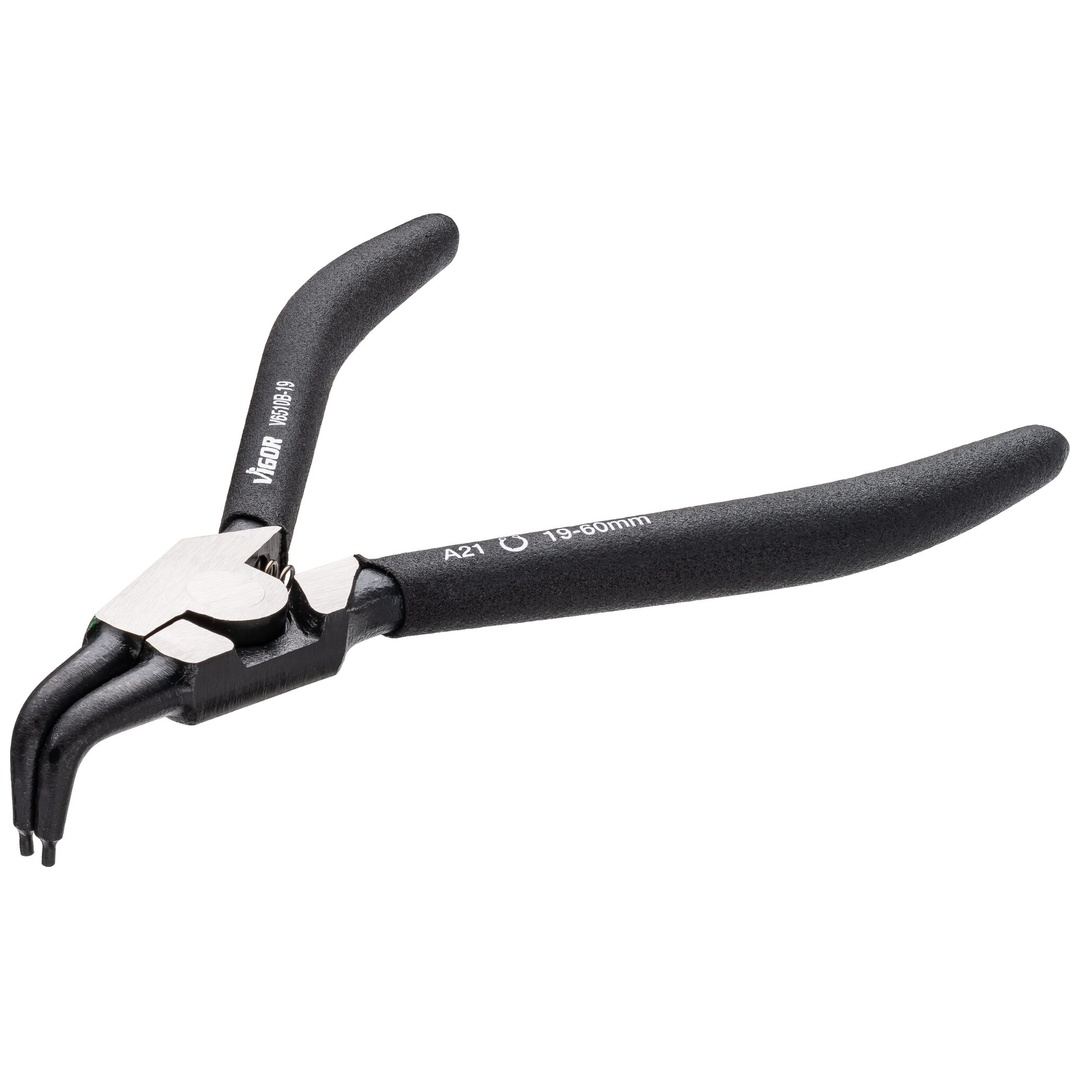 VIGOR Sicherungsringzange, V6510B-19, Länge: 180 mm
