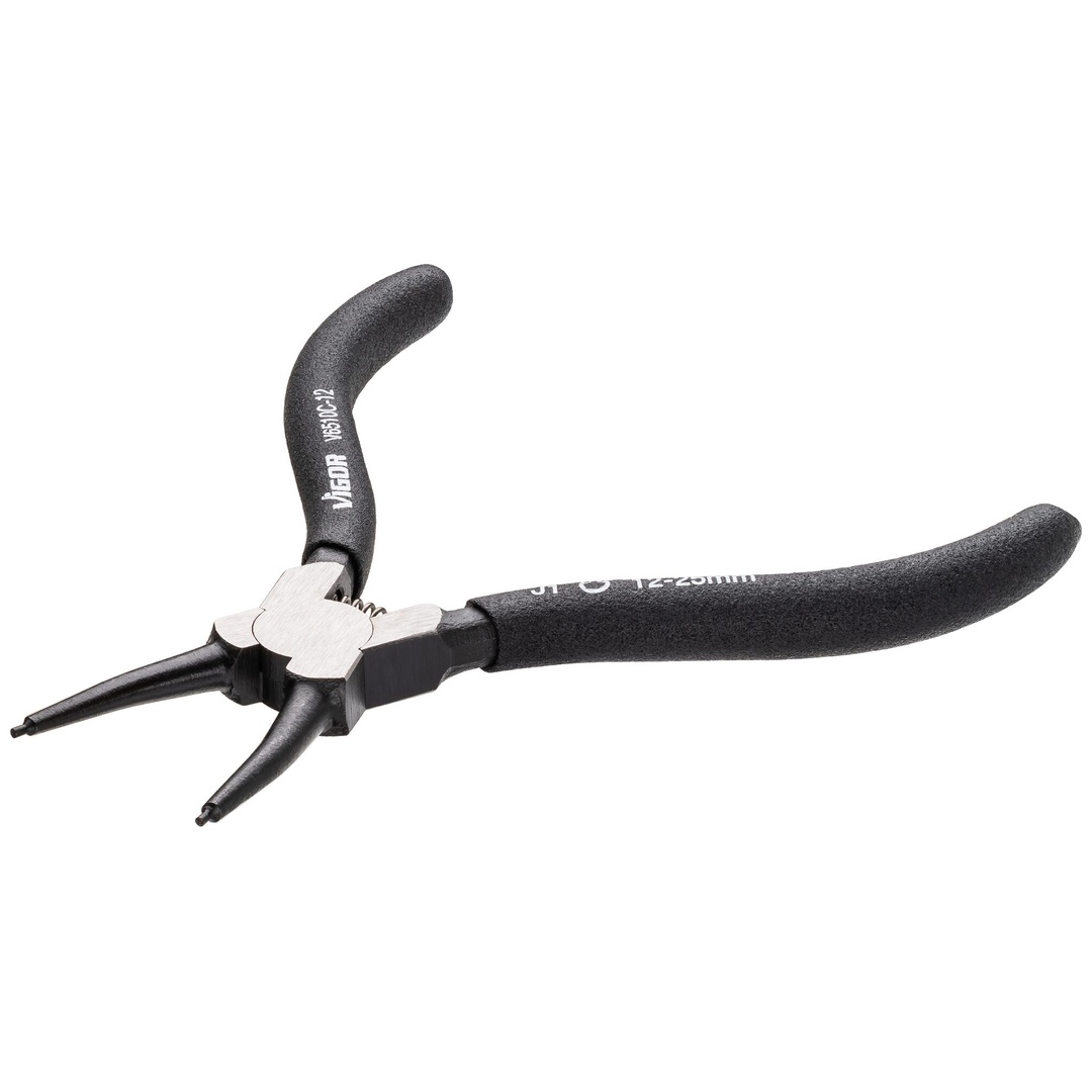 VIGOR Sicherungsringzange, V6510C-12, Länge: 140 mm