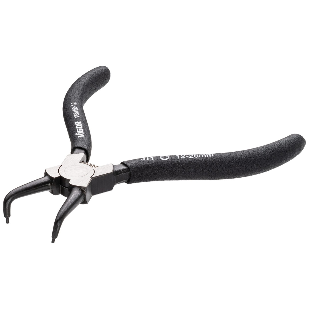 VIGOR Sicherungsringzange, V6510D-12, Länge: 140 mm