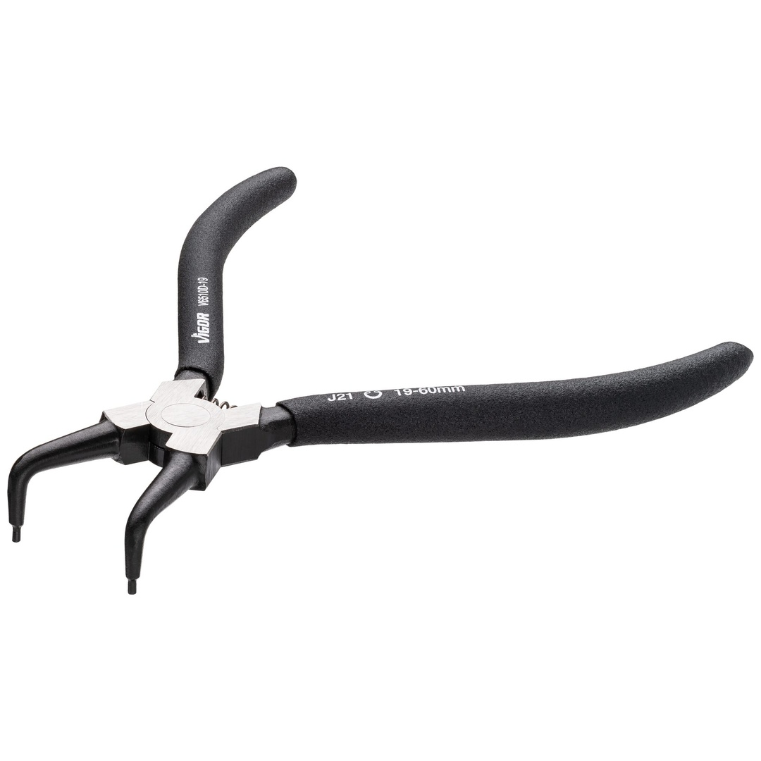 VIGOR Sicherungsringzange, V6510D-19, Länge: 180 mm