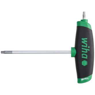 Wiha Stiftschlüssel mit Quergriff ComfortGrip TORX mit Seitenabtrieb mattverchromt T25 (45449)