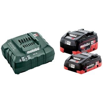 Metabo Basis-Set LiHD 1 x 4.0 Ah + 1 x 5.5 Ah