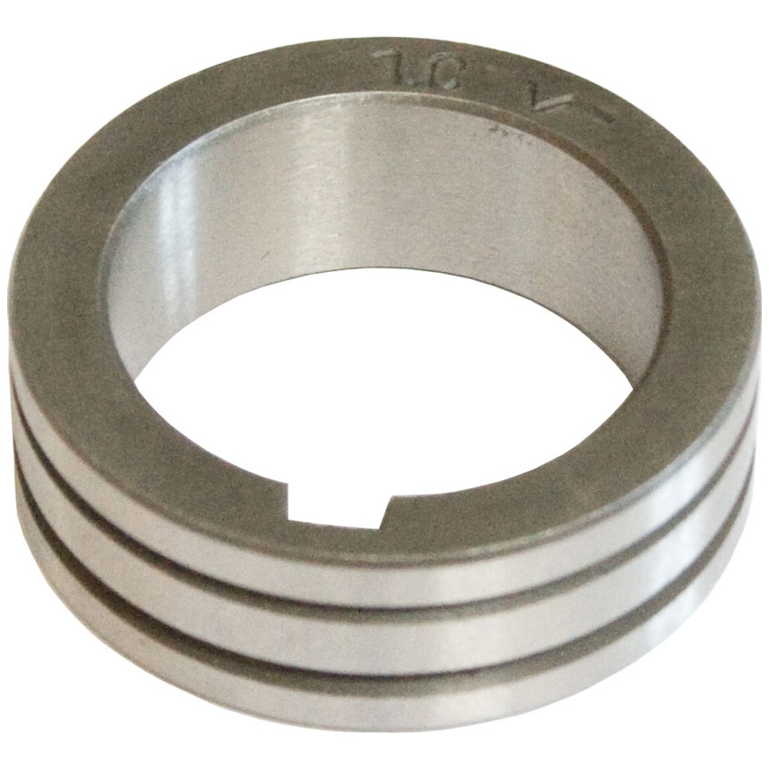 ELMAG Vorschubrolle 1,0/1,2 mm, DMS250-400, (AØ 30mm/IØ 22mm, 10mm breit), f. Alu, HAHALBRUNDNUT, Serie PROFI-MIG 272/274/301/302/304/354, DIGI