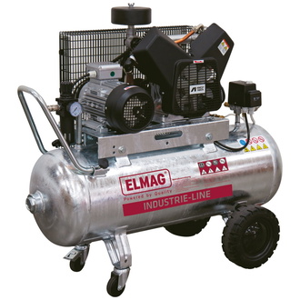 ELMAG Kompressor INDUSTRIE-LINE 'ÖLFREI', IL 640/10/200 D 'verzinkt'