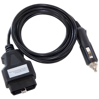 ELMAG Bordnetz-Spannungserhaltungs-Kabel 2m, OBD II inkl. 12V Zigarettenanschluß-Stecker zu START BOOSTER 1600/2500 & START TRUCK 6200/3100 bzw. 5000/