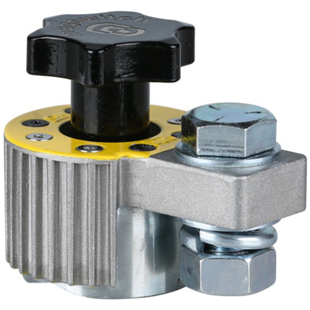 ELMAG MAGSWITCH Magnet-Polklemme 300 A., ON/OFF schaltbar, lxbxh 104x67x155mm, Haltekraft 40 kg