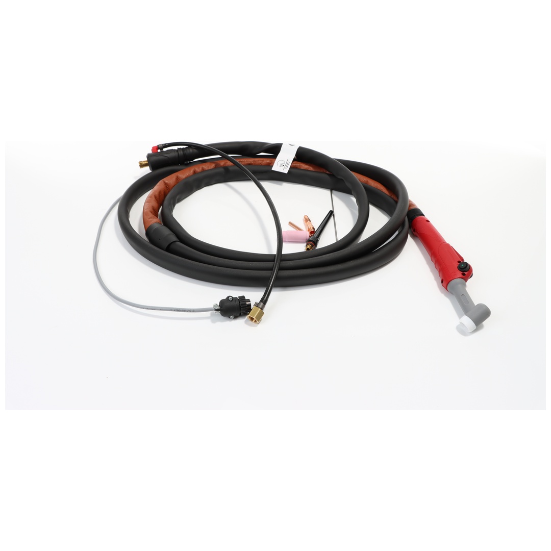 ELMAG WIG-Schlauchp. SR 26/4m - HF U/D - flexibler Kopf, für TIG SOUND´s ohne Wasserkühlung, SteckerØ 13mm 35/50mm2