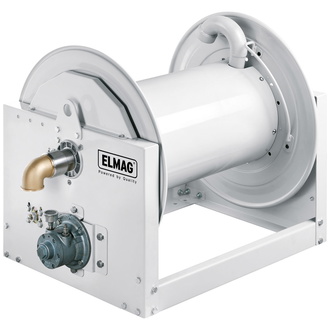 ELMAG INDUSTRIE Schlauchaufroller Serie 700 / L 270, Pneumatischer Antrieb, für Öl und ähnliche Produkte, 70 bar