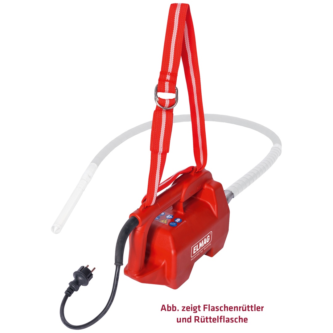 ELMAG Flaschenrüttler Modell RABBIT-RE mit tragbarer Antriebseinheit
