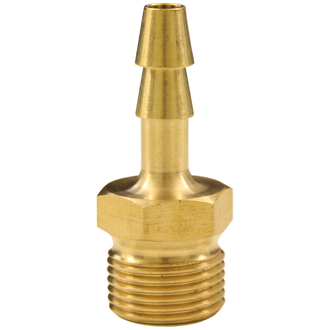ELMAG Schlauchtülle mit Außengewinde, AG 1/4, 6 mm, Messing