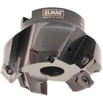 ELMAG Planfräser 45° DM 40mm, 3-Schneiden, Aufnahme 16mm