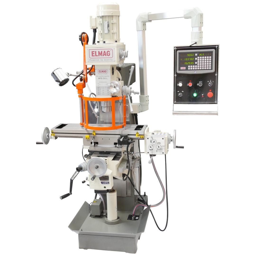 ELMAG Getriebe Fräs- und Bohrmaschine Modell MFB 50 L inkl.