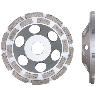 ELMAG DiaProfi-Schleiftopf UNI Ø125mm, Bohrung: 22,2mm (Beton, Baustellenmaterialien, Universal)