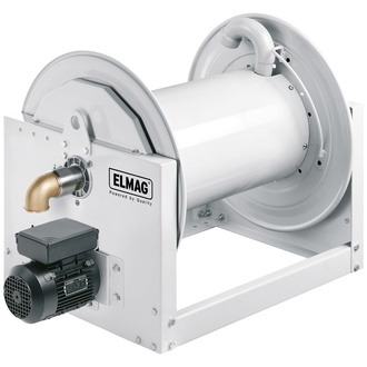 ELMAG INDUSTRIE Schlauchaufroller Serie 700 / L 410, Elektrischer Antrieb 230V, für Öl und ähnliche Produkte, 70 bar