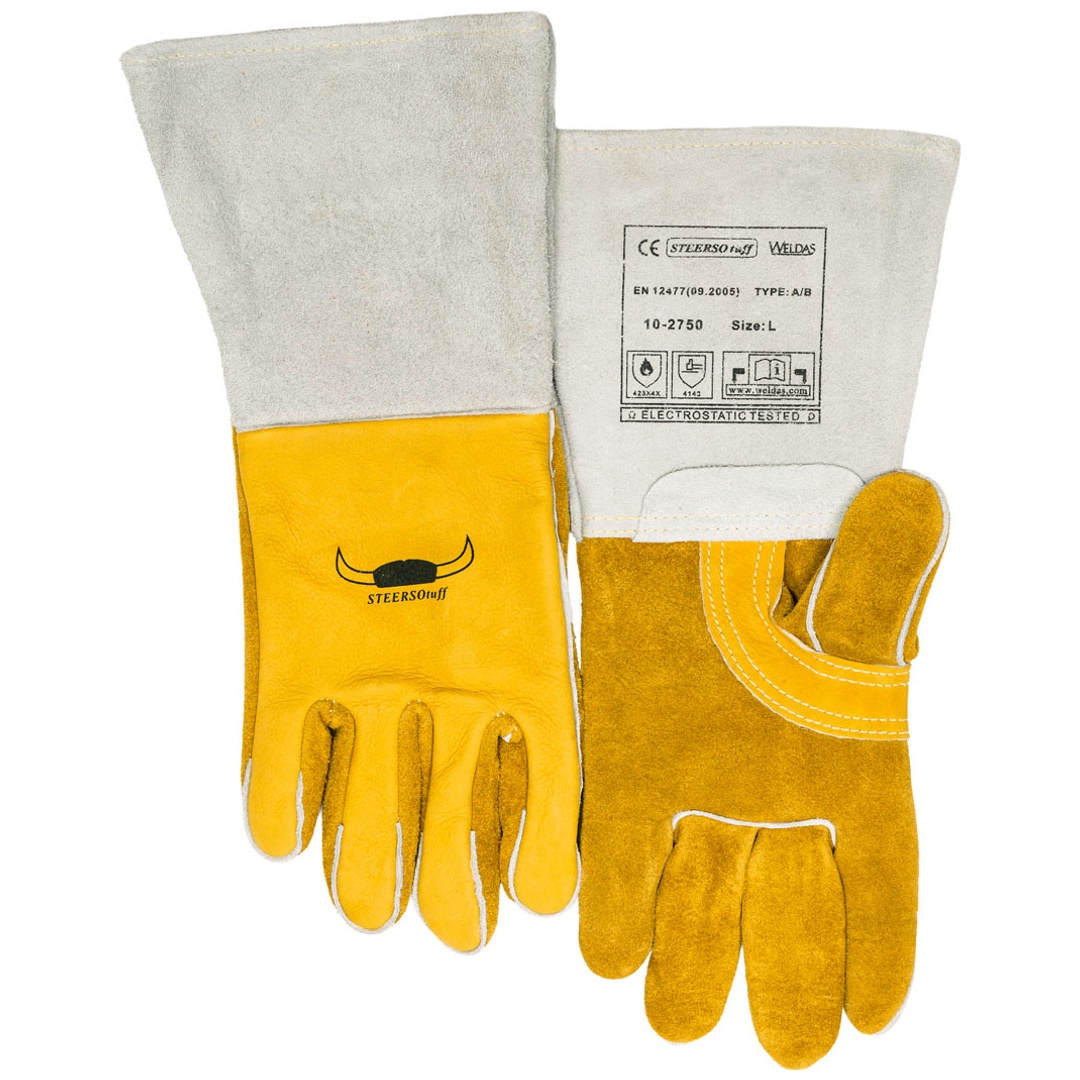 Weldas 5-Finger-Schweißerhandschuh 10-2750, Gr. 10,5