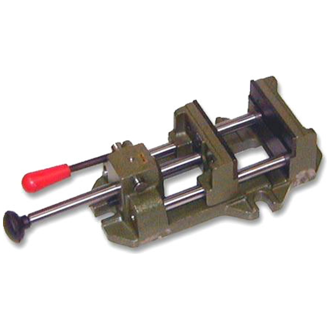 ELMAG Schnellspannschraubstock, QUICK GRIP, 4 / 100 mm, inkl. 1 Prismenbacken, Spannweite 100mm