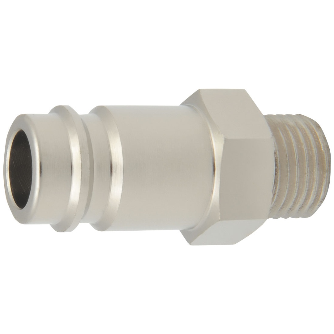 ELMAG Stahlstecknippel JWL Serie 600, DN 10, AG 1/4, kompatibel zu Serie 27/1700