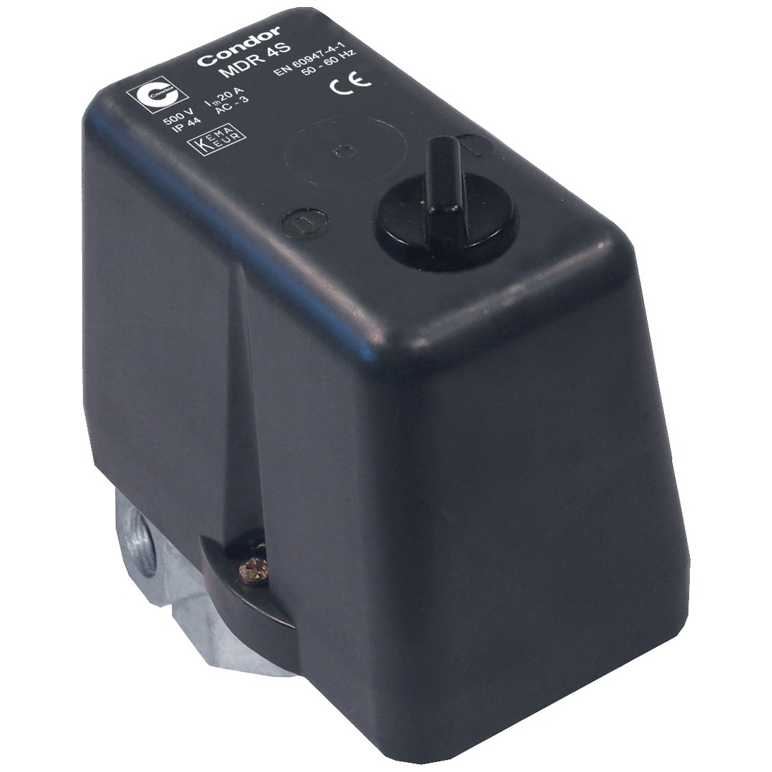 ELMAG Druckschalter CONDOR, MDR 4/6 bar, 400 VoltEingang: IG 1/2 (Ohne EIN / AUS Schalter) p981811