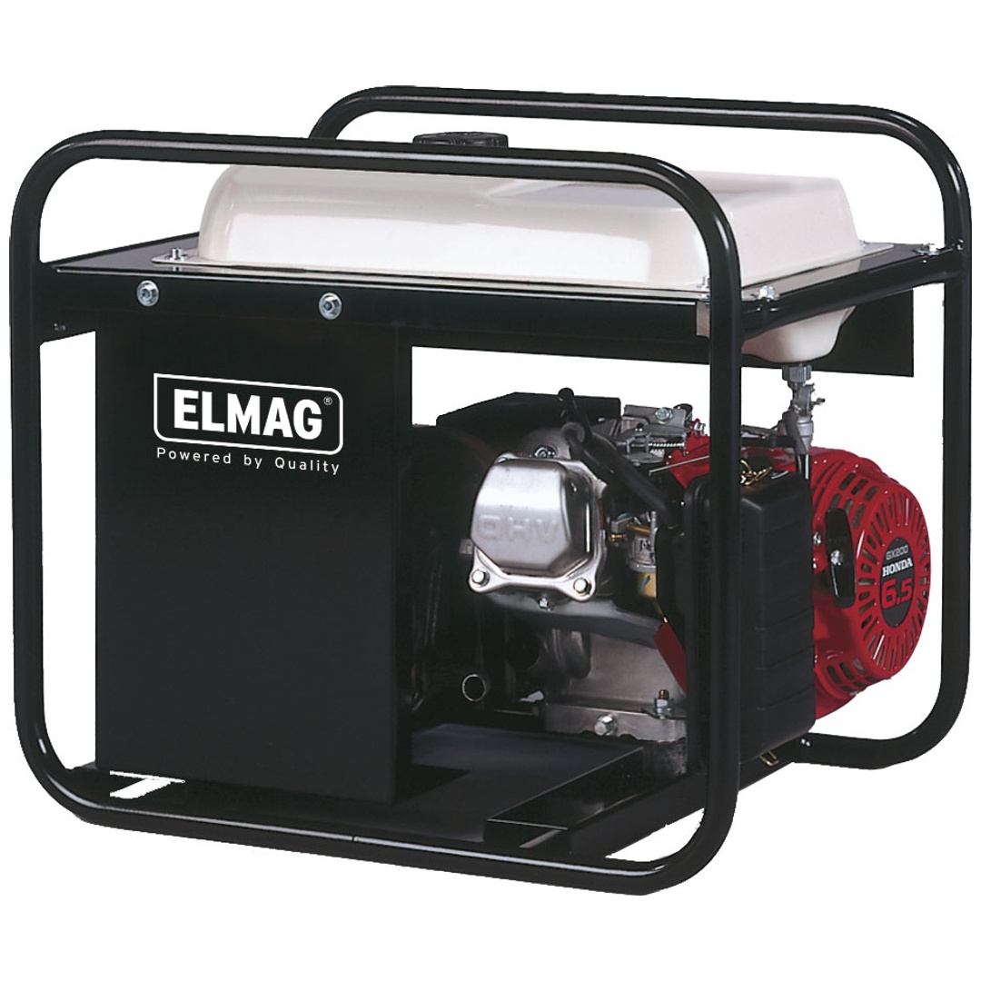 ELMAG Stromerzeuger SEBS 3310W/11 mit HONDA-Motor GX200 mit Großtank (semi-schallgedämmt)