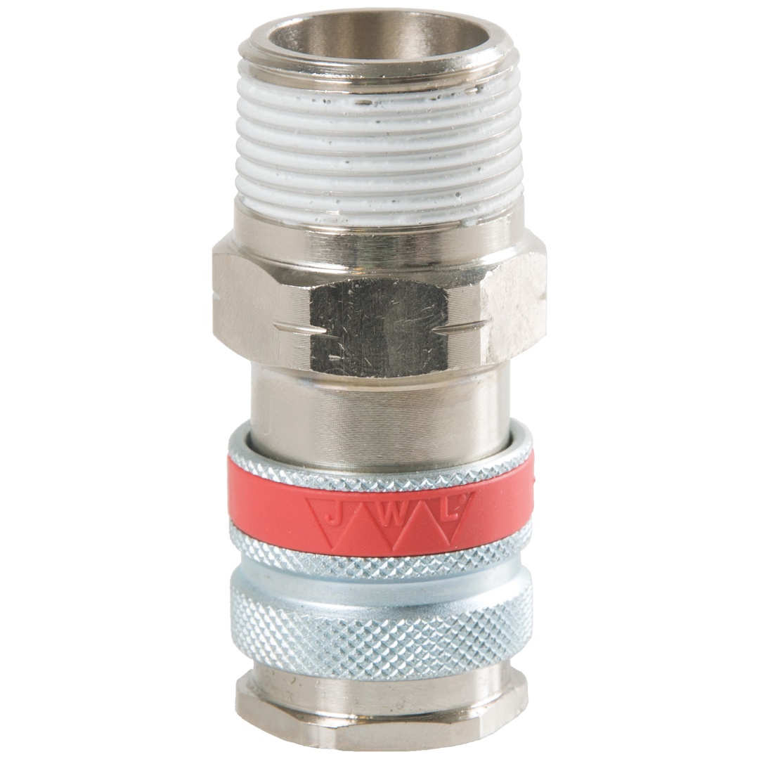 ELMAG Stahlkupplung JWL Serie 600, DN 10, AG 3/8, kompatibel zu Serie 27/1700
