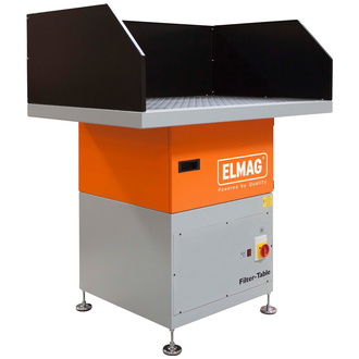 ELMAG Schweißtisch mit Filtergerät, Filter-Table 1,2x0,8m, Absaugleistung 1.400 m³/h ~ 1,5 kW ~ 3x400 V (Type 950 400 001)