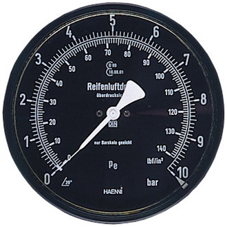 ELMAG Druckmanometer 0-10 bar '600', Ø 160mm, für airquick 160/6