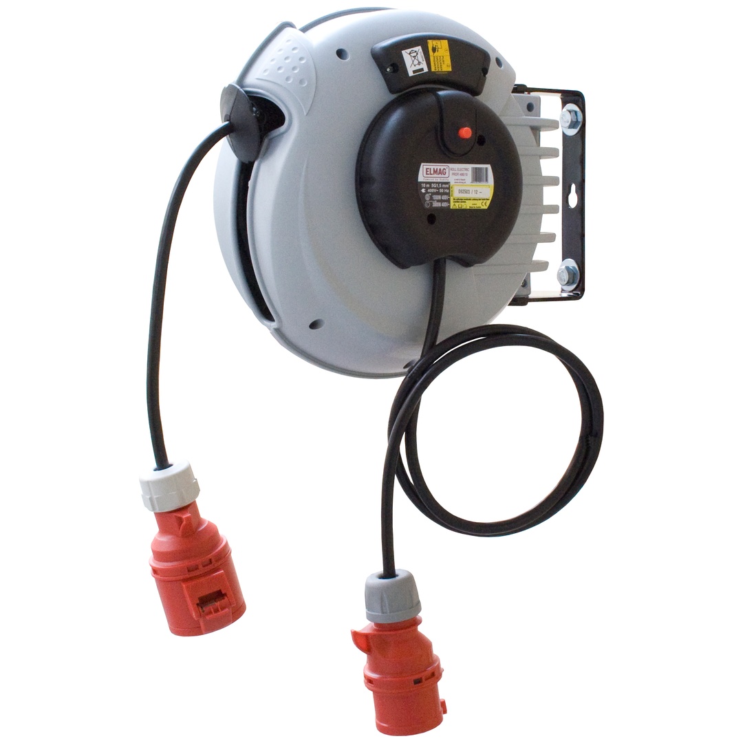 ELMAG Automatischer Kabelaufroller ROLL ELECTRIC MASTER 400/10