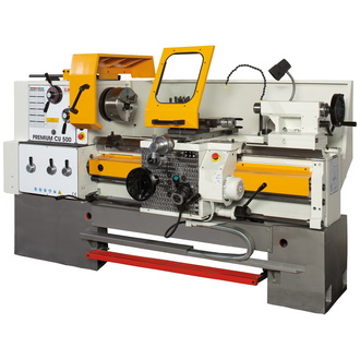 ELMAG Universal-Drehmaschine PREMIUM CU 500 Spitzenweite 1000mm, inkl. RÖHM-Drehfutter