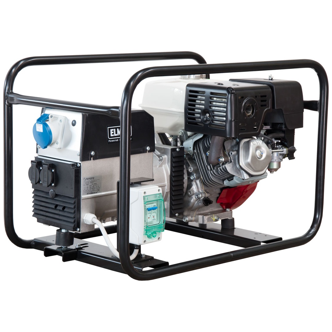 ELMAG Stromerzeuger SEB 7000W mit HONDA-Motor GX390