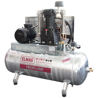 ELMAG Kompressor PROFI-LINE 'VERZINKT' PL-Z 1200/10/270 D, mit Sterndreieckanlage