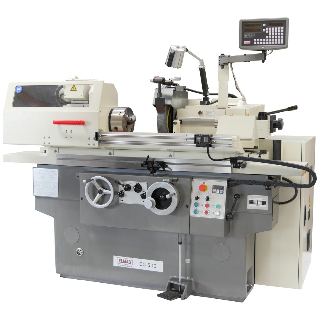 ELMAG Rundschleifmaschine Modell CG 800 inkl. 2-Achs-Positionsanzeige