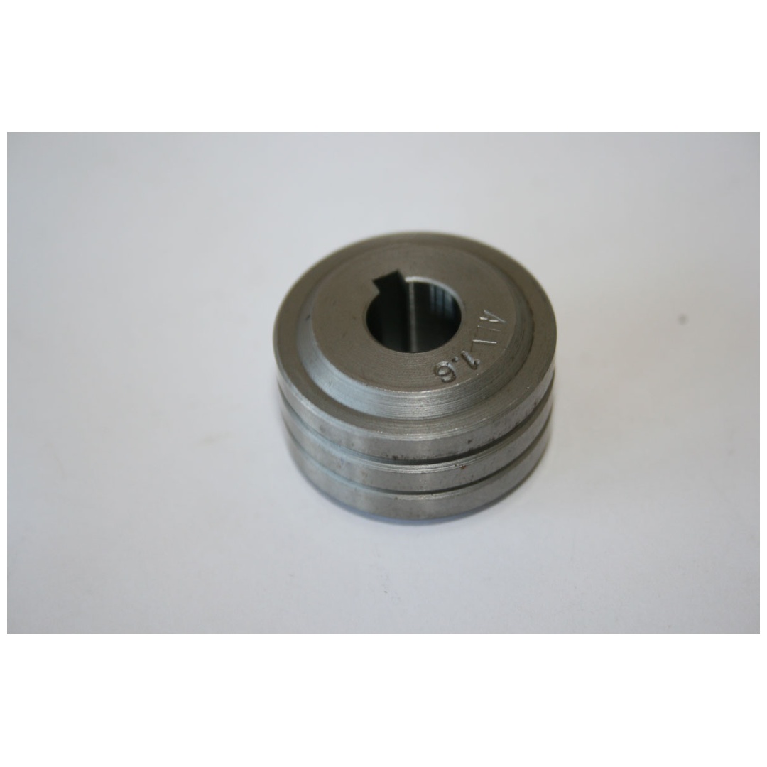 ELMAG Vorschubrolle 1,2/1,6 mm, für ETP 220/222/225/230 SynPuls, und EMS 1725/1820 (AØ 30mm/IØ 10mm, 18mm breit), f. Alu, HA HALBRUNDNUT