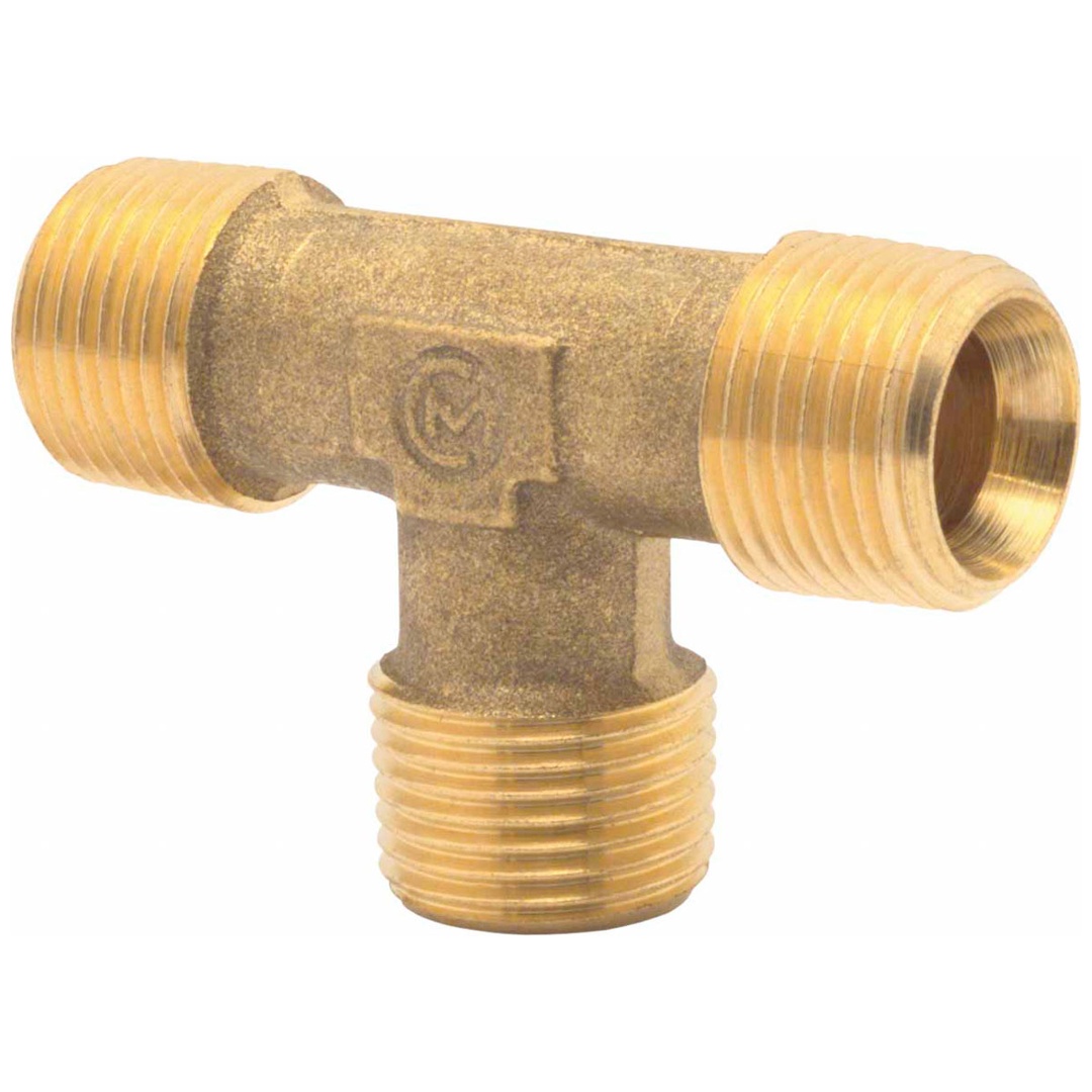 ELMAG T-Stück, AG 1/2, Messing