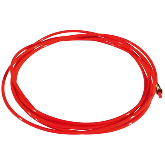 ELMAG PTFE-Seele 3 m 'rot', f. Alu-, Edelstahl u. Miglötdraht Ø 1,0 -1,2 mm, 1 Stk. Packung - SB