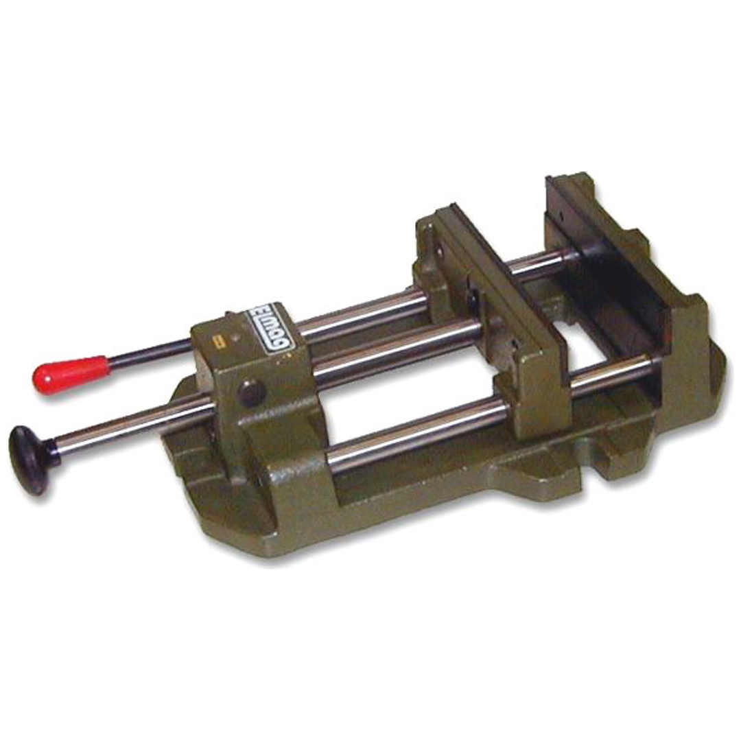 ELMAG Schnellspannschraubstock, QUICK GRIP, 8 / 200 mm, inkl. 1 Prismenbacken, Spannweite 200mm