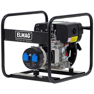 ELMAG Stromerzeuger SED 3000W-AVR, mit HATZ-Motor 1B20 und AVR-Regelung