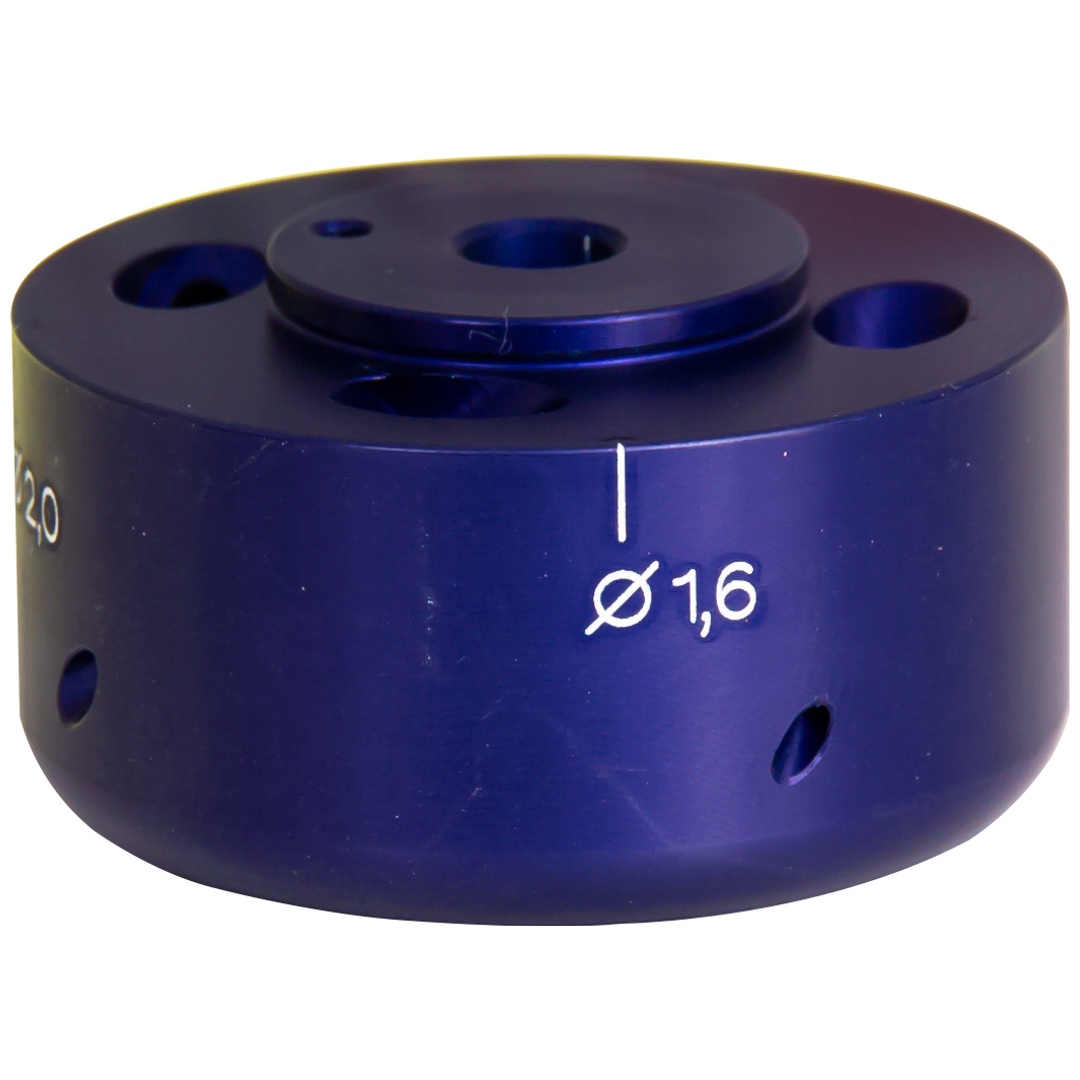 ELMAG Standard-Schleifkopf blau zu TURBO-SHARP X, für Elektrodendurchm. 1,6/2,0/2,4 & 3,2 mm